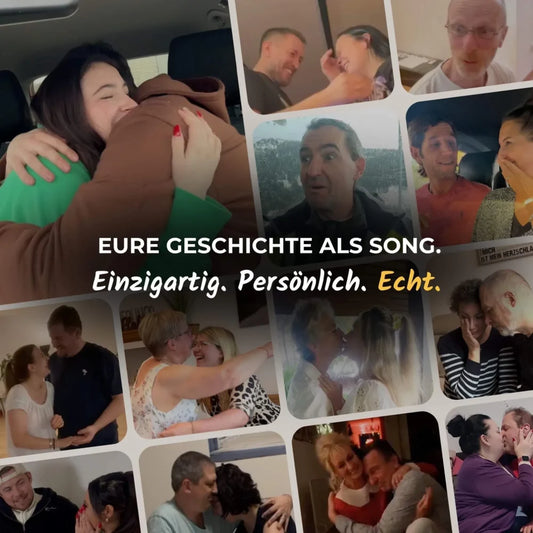 Een persoonlijk liefdeslied - jouw verhaal als een uniek lied.